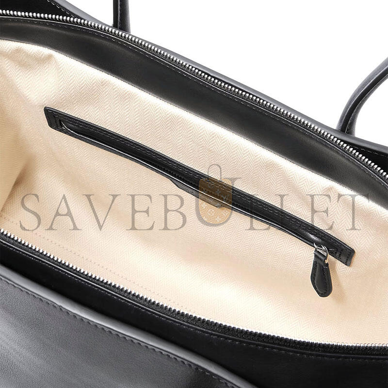 The R0w marlo 14 textured-leather tote (36*25*16cm)